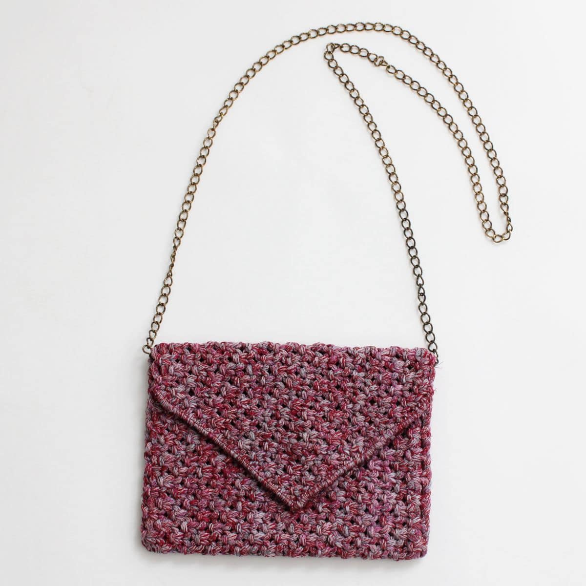 Pink Crochet Statement Clutch - Sylca Designs - Chunky Jewelry