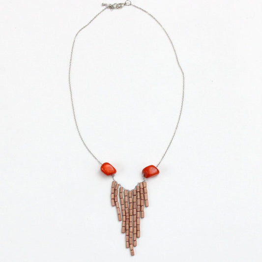 Nature - Inspired Pendant by Sylca - Sylca Designs - Chunky Jewelry