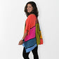 Jewel Tone Windowpane Blouse