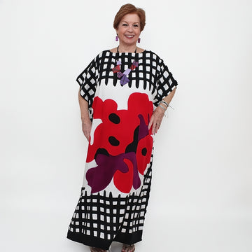 Poppy and Trellis Garden Kaftan