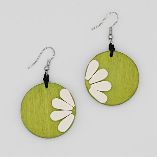 Lime He Loves Me Earrings