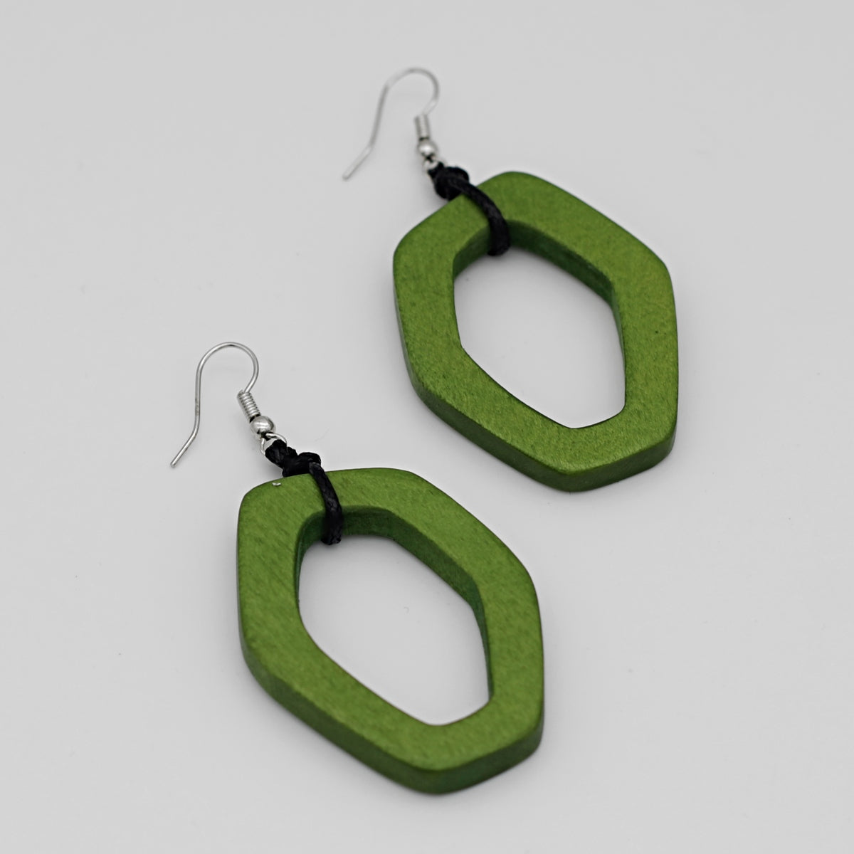 Lime Green Canyon Earrings