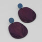 Purple Channing Earrings