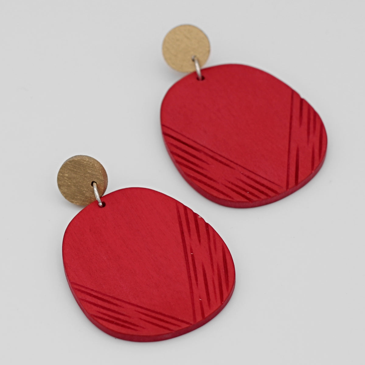 Red Channing Earrings