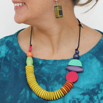 Multi Contemporary Phoenix Necklace