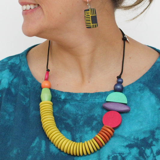 Multi Contemporary Phoenix Necklace