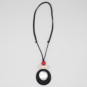 Silver Accent Reese Pendant