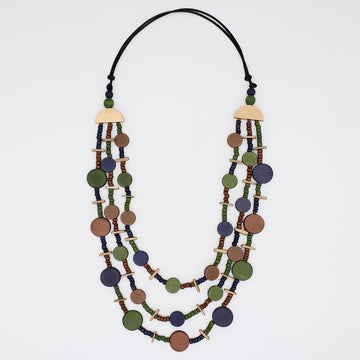 Percy Triple Strand Necklace