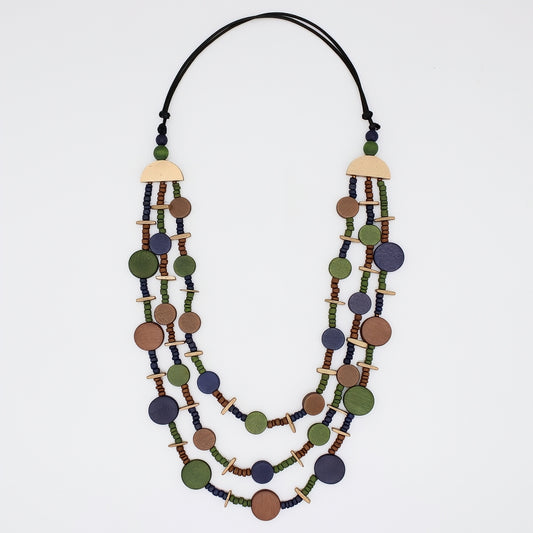 Percy Triple Strand Necklace
