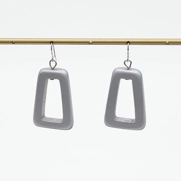 Silver Driftwood Dangle Earrings