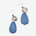 Confetti Grove Blue Statement Earring