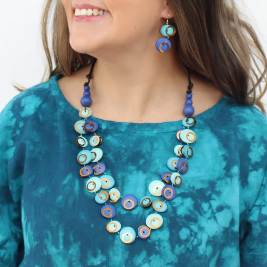 Adria Blue Necklace