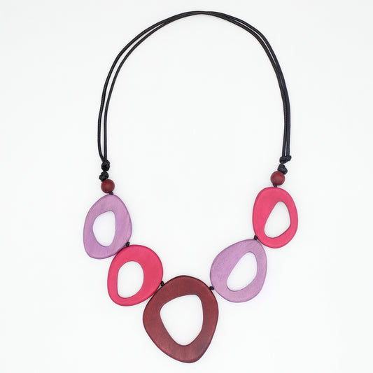 Pink Sage Statement Necklace