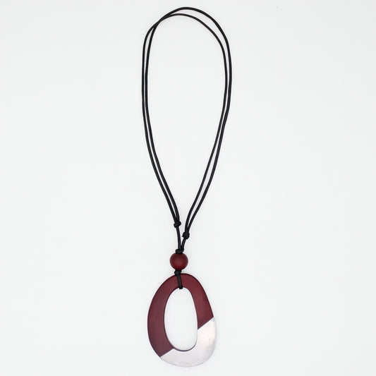 Plum Arbor Open Pendant
