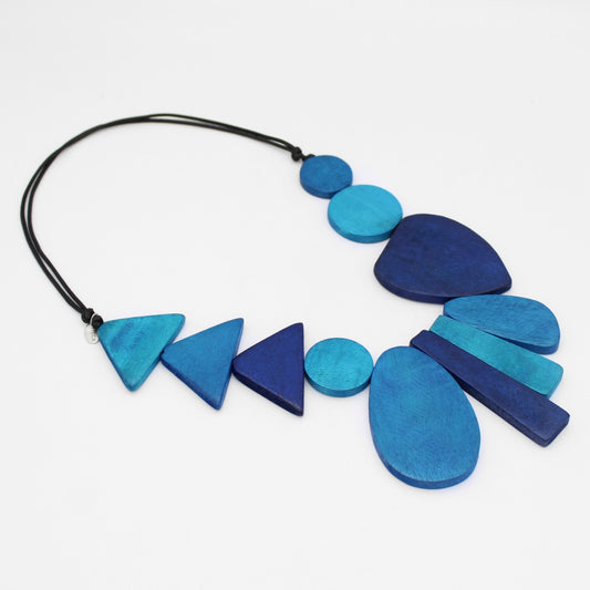 Blue Long Alexis Necklace