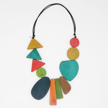 Multi Color Long Alexis Necklace