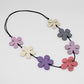 Purple Flower Power Necklace