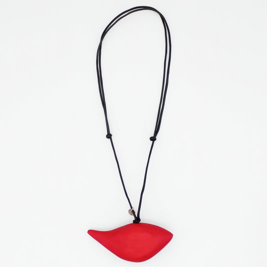 Red Robin Pendant Necklace