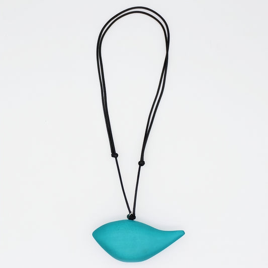 Turquoise Robin Pendant Necklace