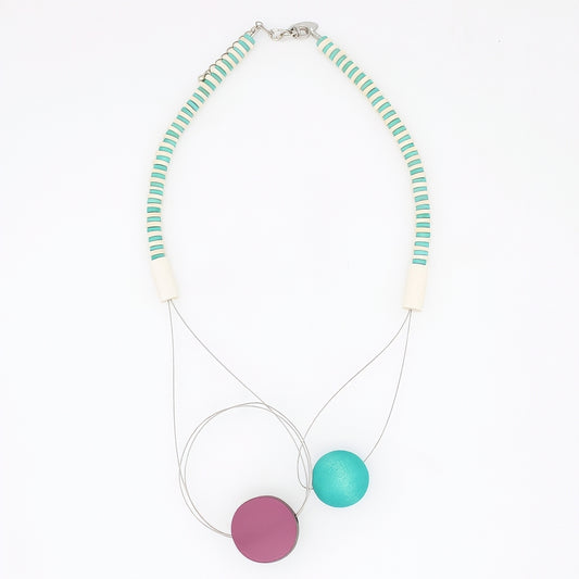 Lilac & Aqua Kathy Necklace