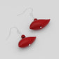 Red Robin Statement Earrings