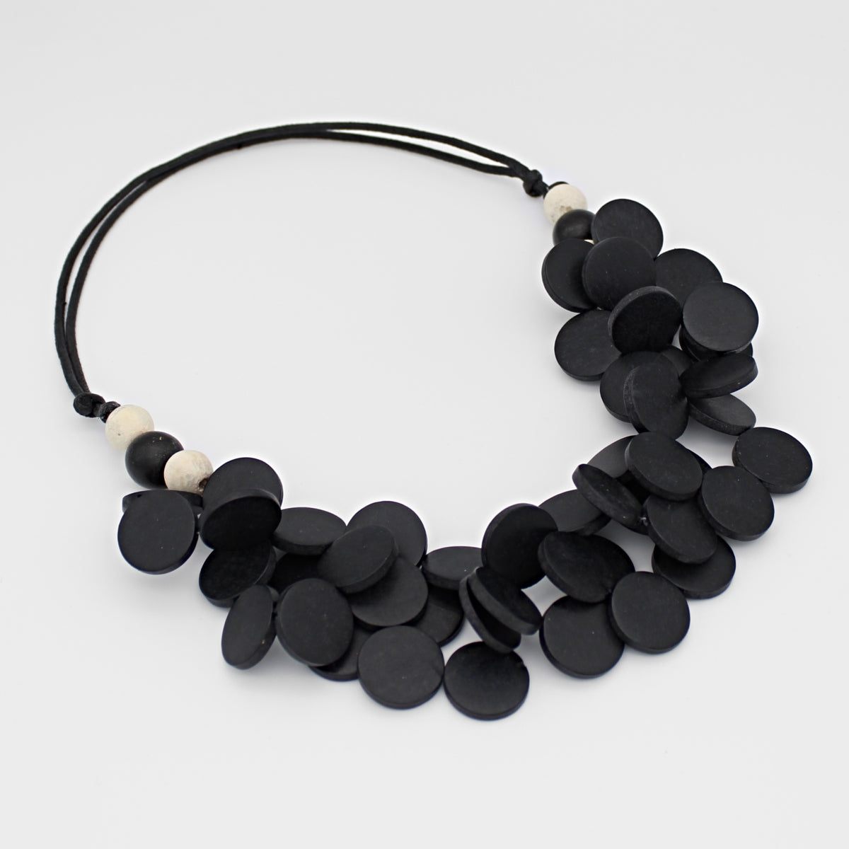 Black Cluster Athena Necklace