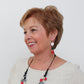 Red Ashlyn Dangle Earring