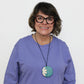 Teal He Loves Me Pendant
