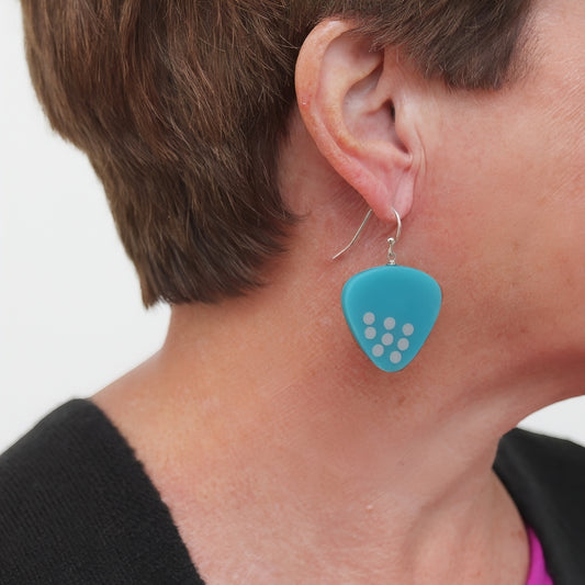 Blue Evie Earrings