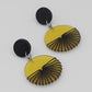 Yellow Frosted Yanna Earrings