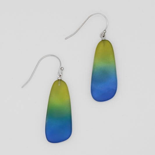 Green and Blue Bennett Earrings