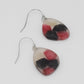 Red Petula Earrings