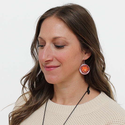 Orange Reign Earrings