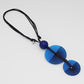 Blue Frosted Yanna Necklace