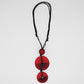Red Frosted Yanna Necklace