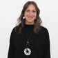 Riviera White Link Pendant