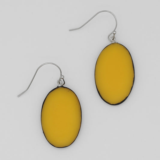 Yellow Hadley Drop Earrings