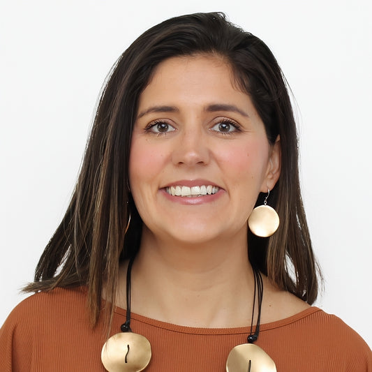 Gold Tone Kemina Dangle Earrings - Sylca Designs - Chunky Jewelry 