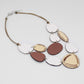 Taupe and Ivory Salem Necklace
