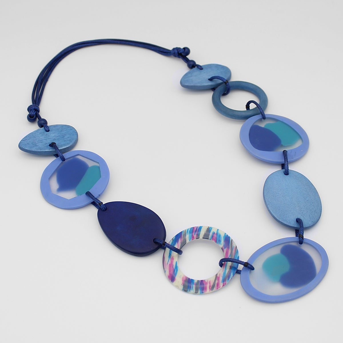 Artful Blue Gracie Necklace