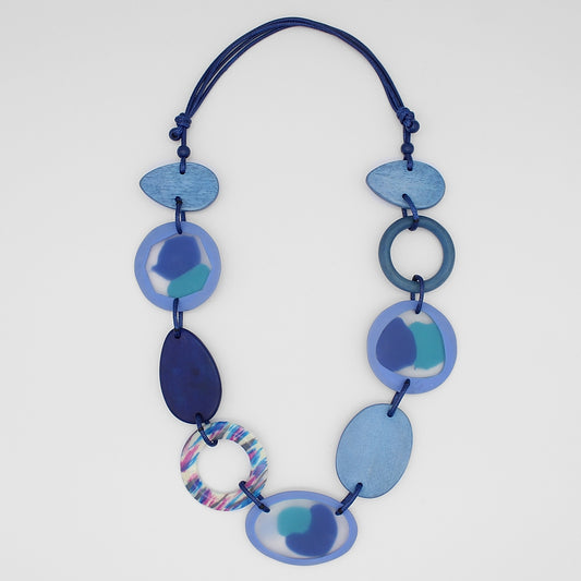 Artful Blue Gracie Necklace