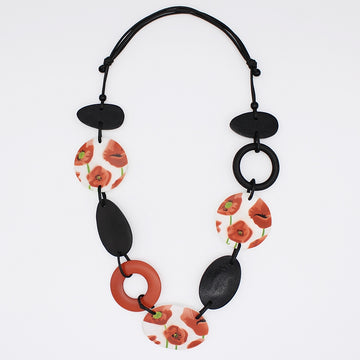 Artful Poppies Gracie Necklace