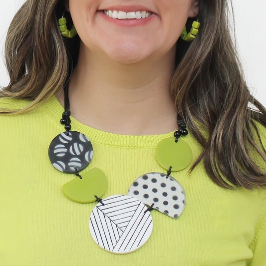 Lime Palma Necklace