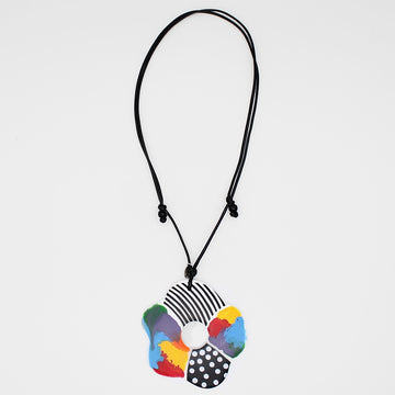 Prismatic Petals Necklace