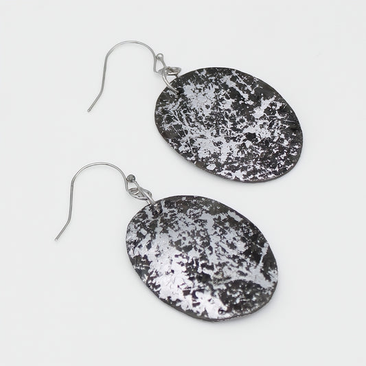 Silver Skye Statement Earrings
