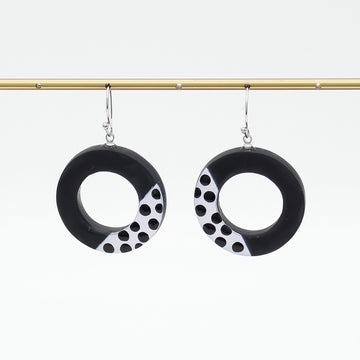 Black Inez Earrings