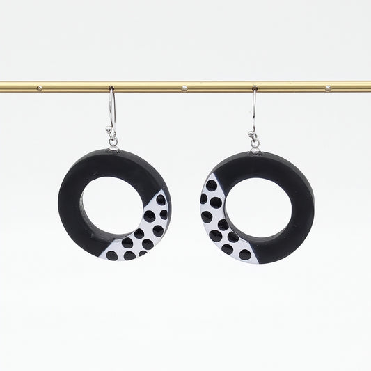 Black Inez Earrings