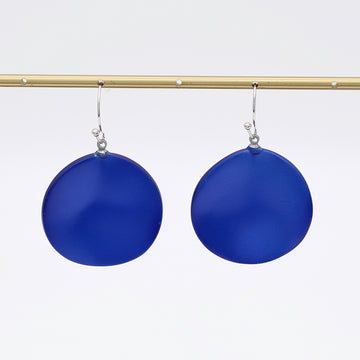 Cobalt Opaline Drift Earrings