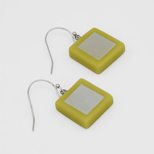 Lime Mira Verde Earrings