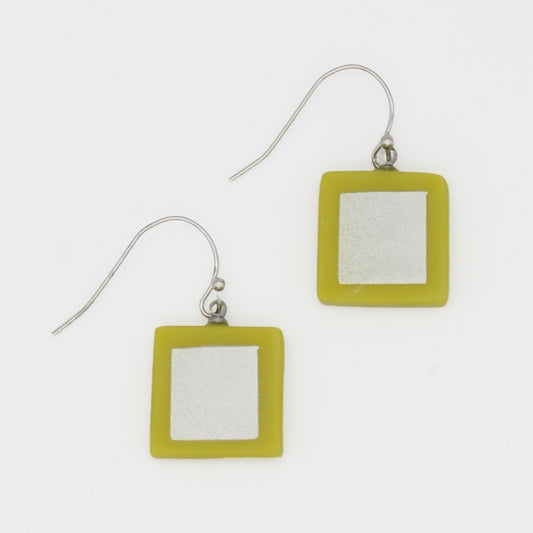 Lime Mira Verde Earrings